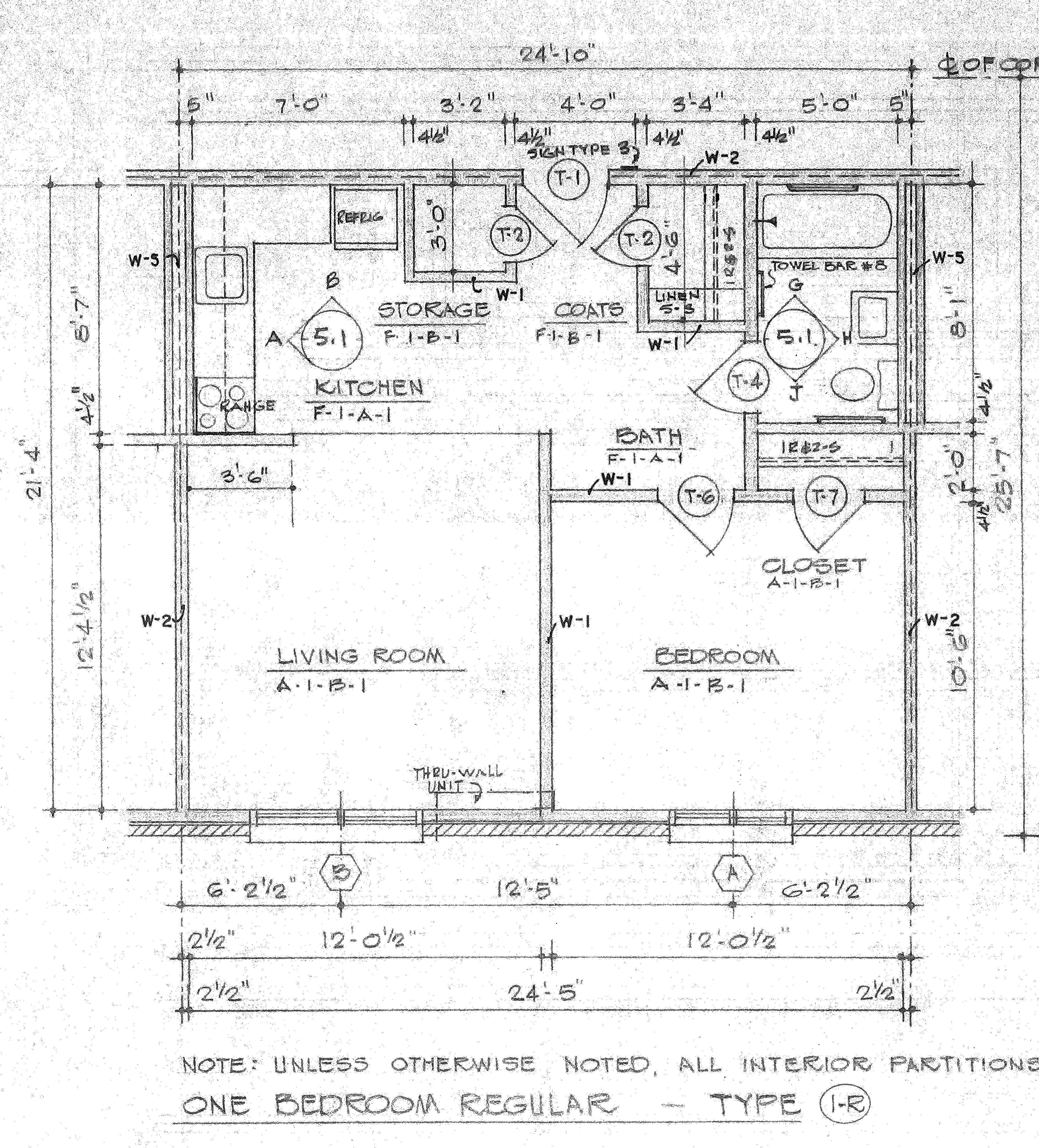 One Bedroom Floor Plan